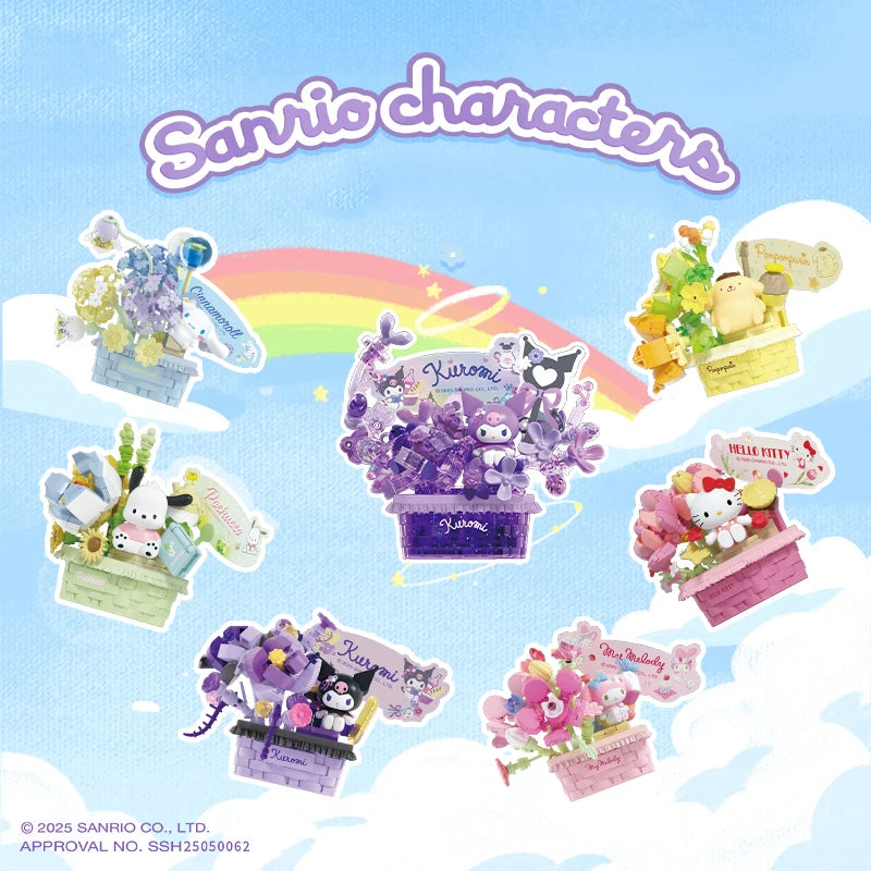Sanrio Flower Basket Display Blind Box