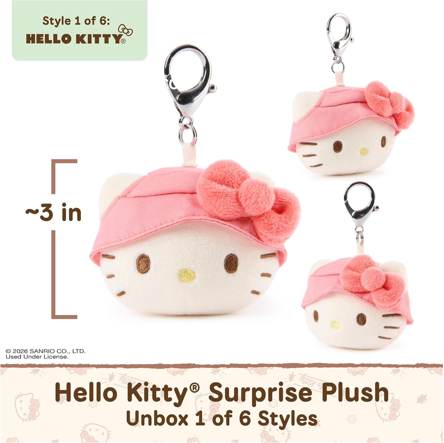 GUND Hello Kitty & Friends Surprise Camping Plush 