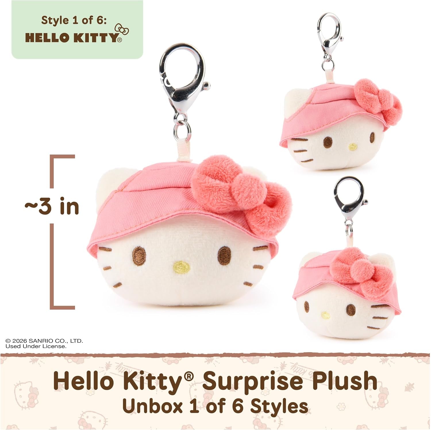GUND Hello Kitty & Friends Surprise Camping Plush 