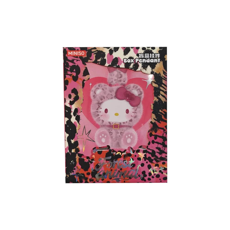 Genuine  Sanrio Forest Animals Series Blind Box Kuromi Melody Kitty Plush Mystery Box Toys Cute Surprise Bag Pendant Gifts