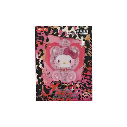 Genuine  Sanrio Forest Animals Series Blind Box Kuromi Melody Kitty Plush Mystery Box Toys Cute Surprise Bag Pendant Gifts