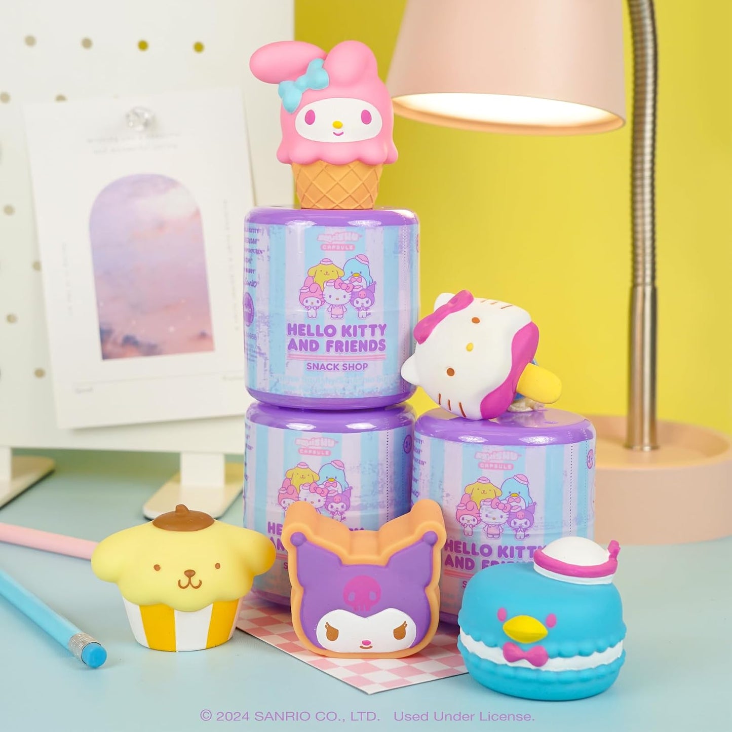 Squishy Capsule Hello Kitty & Friends Series 5: Snack Shop - 1 Pc