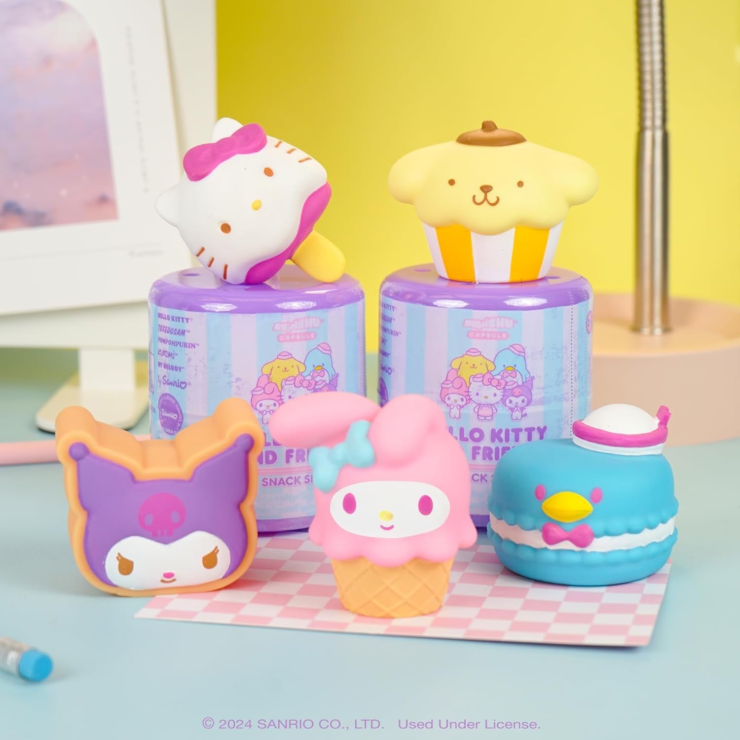 Squishy Capsule Hello Kitty & Friends Series 5: Snack Shop - 1 Pc