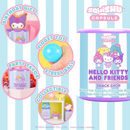 Squishy Capsule Hello Kitty & Friends Series 5: Snack Shop - 1 Pc