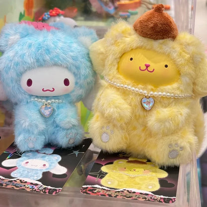 Genuine  Sanrio Forest Animals Series Blind Box Kuromi Melody Kitty Plush Mystery Box Toys Cute Surprise Bag Pendant Gifts