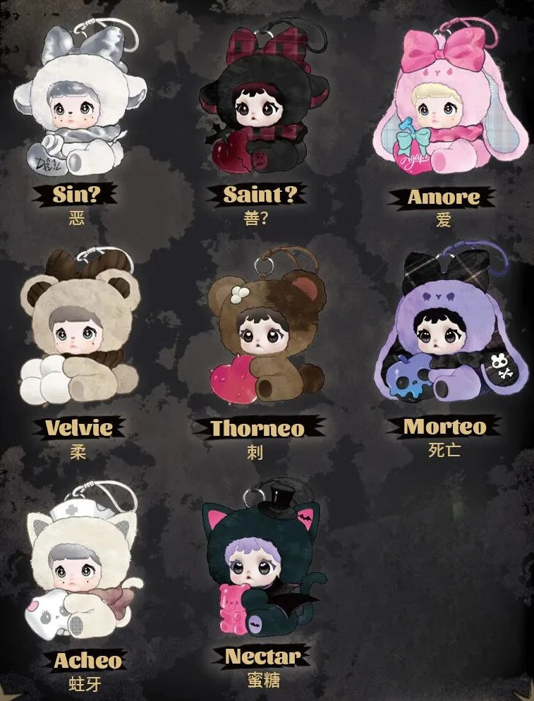 New Genuine Nommi X Heymi the Entwined Fate Series Blind Box Mystery Box Kawaii Figure Dolls Toy Gift Cute Action Anime Figures