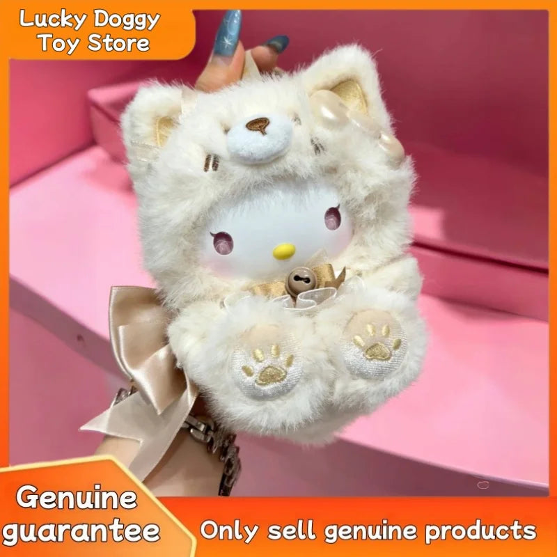 New Original Island Fox Plush Vinyl Series Blind Box Kuromi Trendy Play Pendant Girls Pendant Mystery Box Birthday Xmas Gift