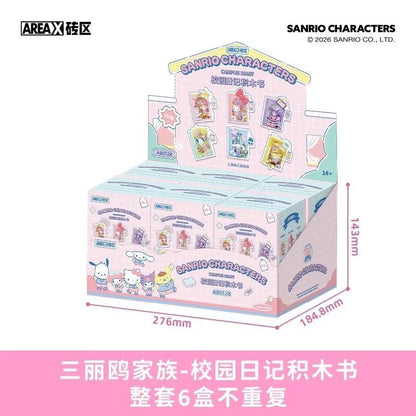 Anime Sanrio Figure Blind Box Flower Love Elf Series My Melody Kuromi Cute Assembled Ornaments for Collection Decoration Model