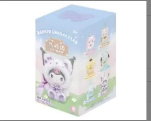 New Original Island Fox Plush Vinyl Series Blind Box Kuromi Trendy Play Pendant Girls Pendant Mystery Box Birthday Xmas Gift