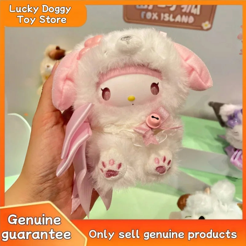New Original Island Fox Plush Vinyl Series Blind Box Kuromi Trendy Play Pendant Girls Pendant Mystery Box Birthday Xmas Gift