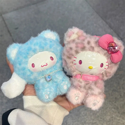 Genuine  Sanrio Forest Animals Series Blind Box Kuromi Melody Kitty Plush Mystery Box Toys Cute Surprise Bag Pendant Gifts