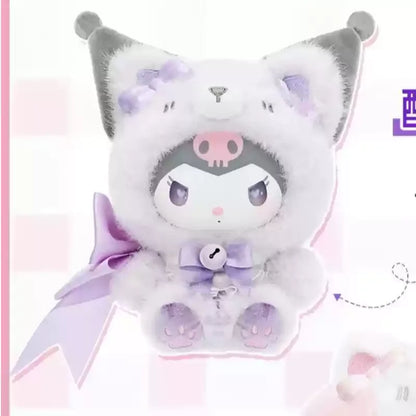 New Original Island Fox Plush Vinyl Series Blind Box Kuromi Trendy Play Pendant Girls Pendant Mystery Box Birthday Xmas Gift