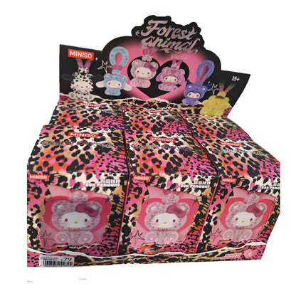 Genuine  Sanrio Forest Animals Series Blind Box Kuromi Melody Kitty Plush Mystery Box Toys Cute Surprise Bag Pendant Gifts