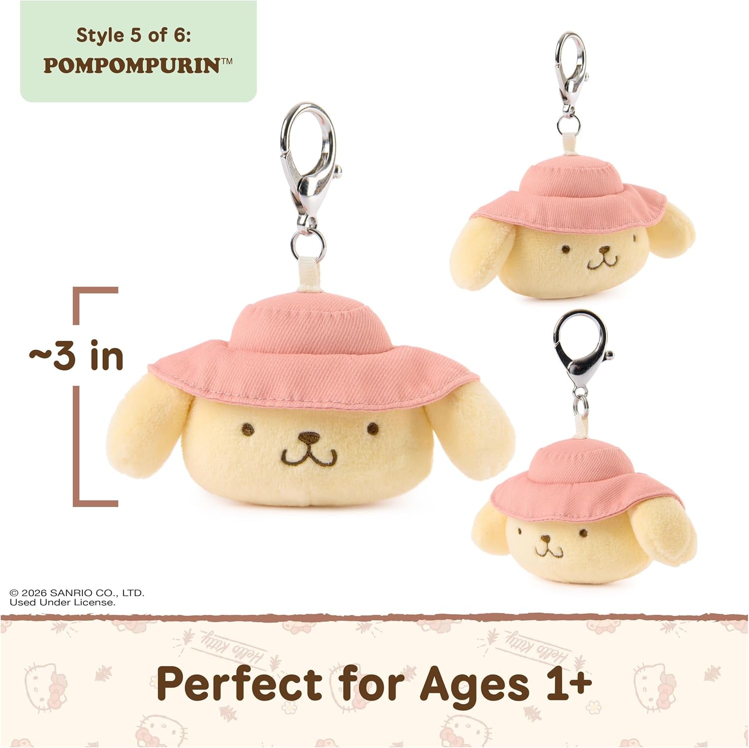 GUND Hello Kitty & Friends Surprise Camping Plush 