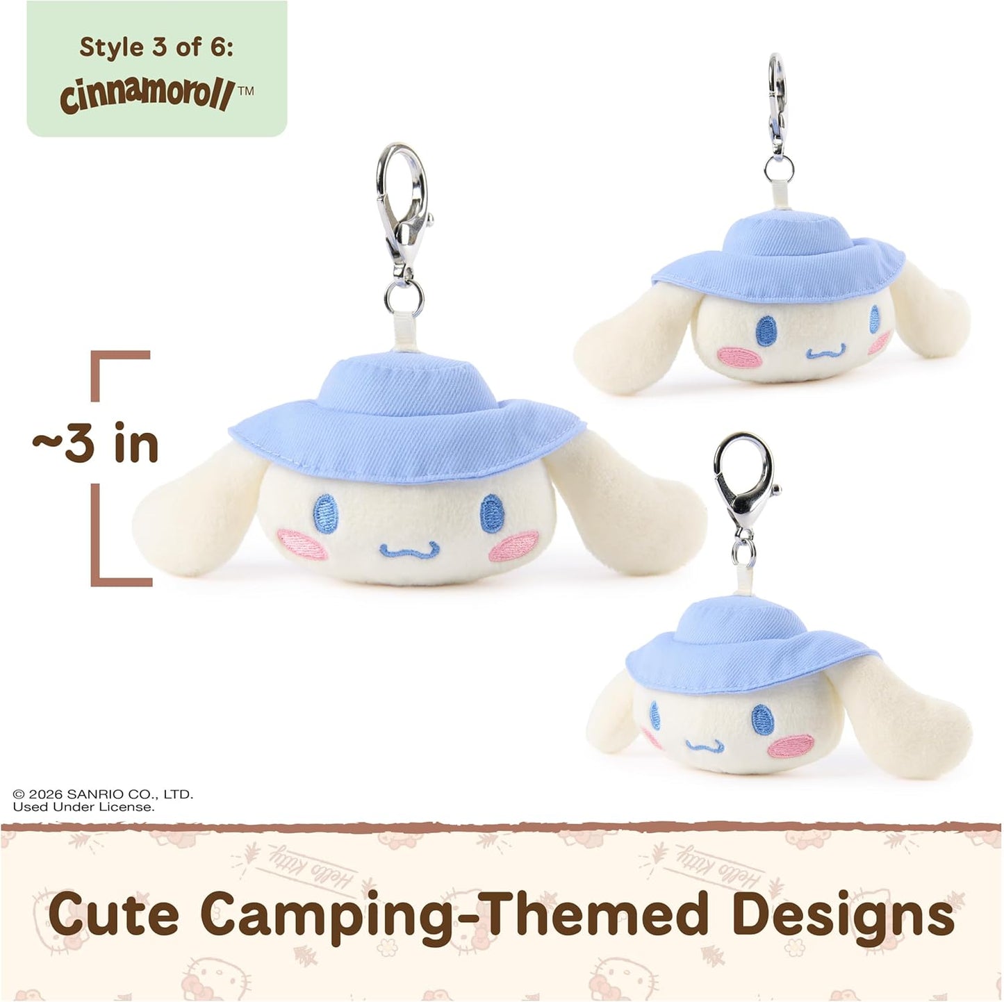 GUND Hello Kitty & Friends Surprise Camping Plush 