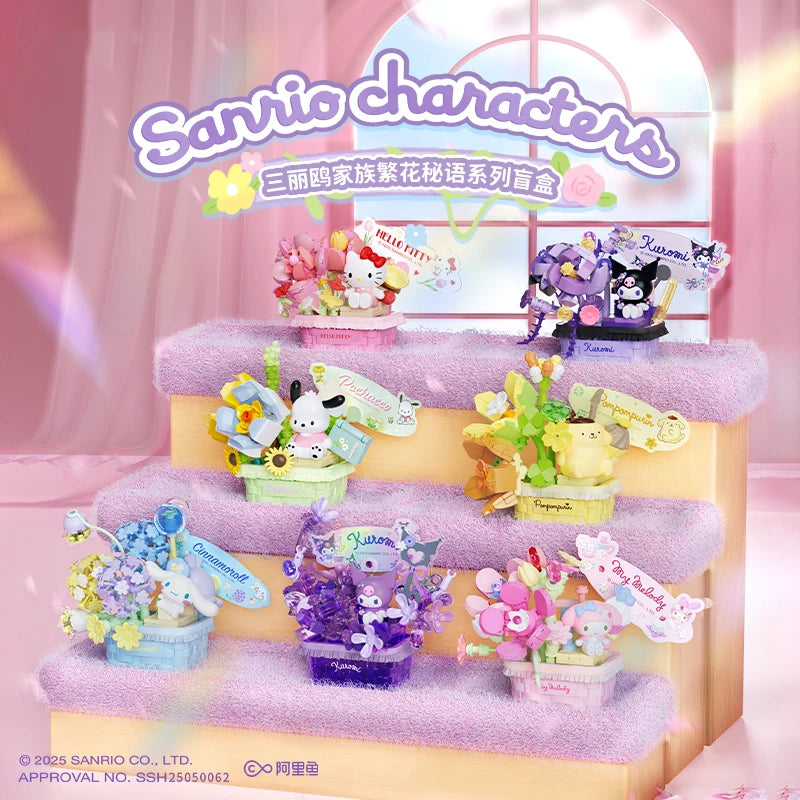 Sanrio Flower Basket Display Blind Box