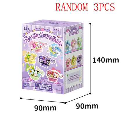 Sanrio Flower Basket Display Blind Box