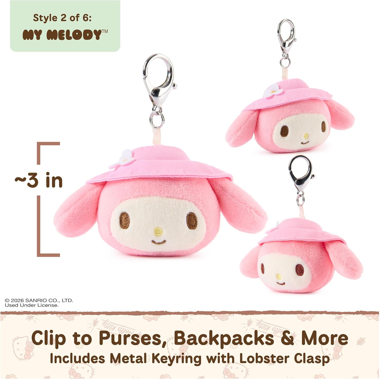 GUND Hello Kitty & Friends Surprise Camping Plush 